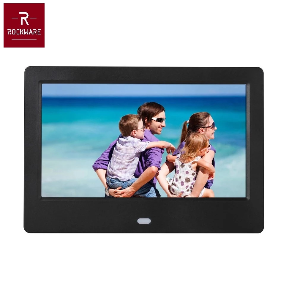 ROCKWARE RW-SJD703 - 7 inch Digital Photo Frame - Frame Foto Digital