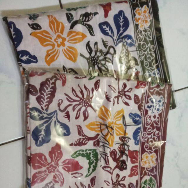 Taplak Meja Tamu Panjang Loper Batik Pekalongan Cuiri Warni