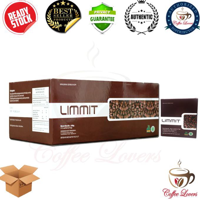 KOPI LIMIT LIMMIT COFFEE NEW EDITION 12 SACHET /BOX TERPERCAYA TERMURAH