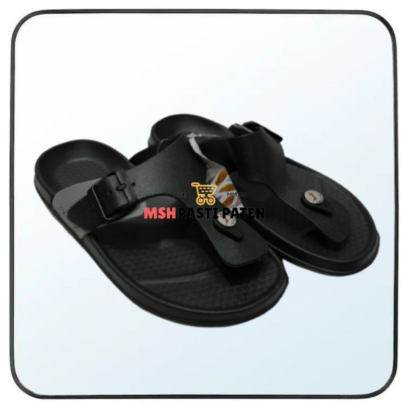 Sandal jepit pria merk INKAYNI YK 6022 ORIGINAL SIZE 39-44 Sandal gesper pria