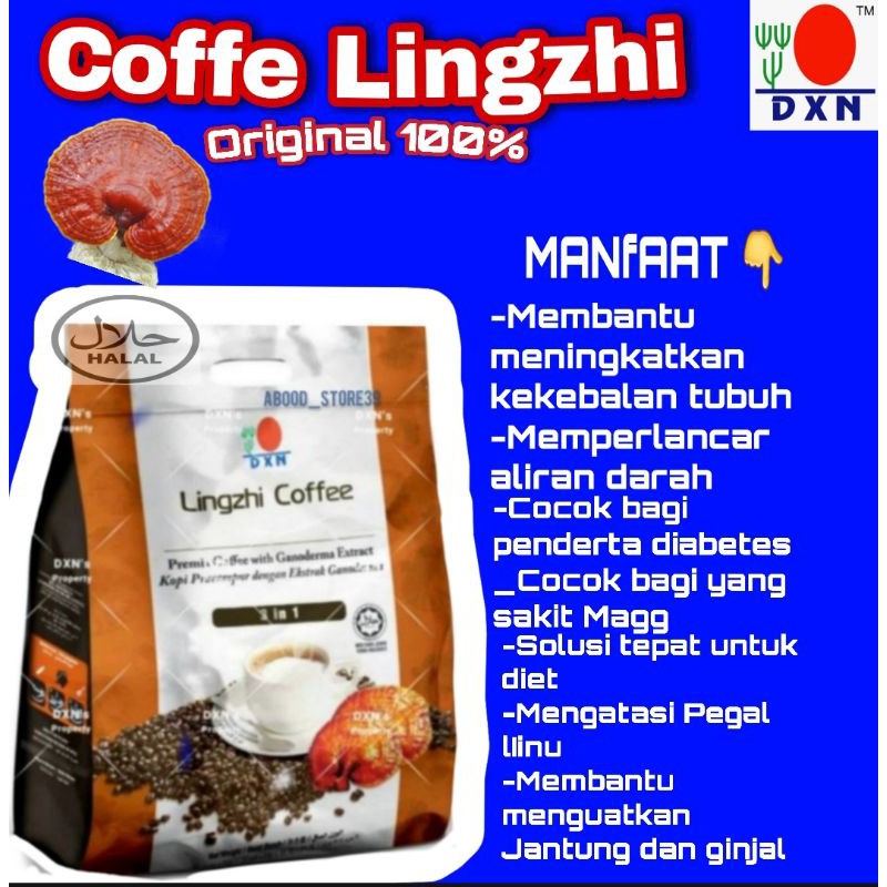 

DXN LINGZHI COFFE 3 in 1