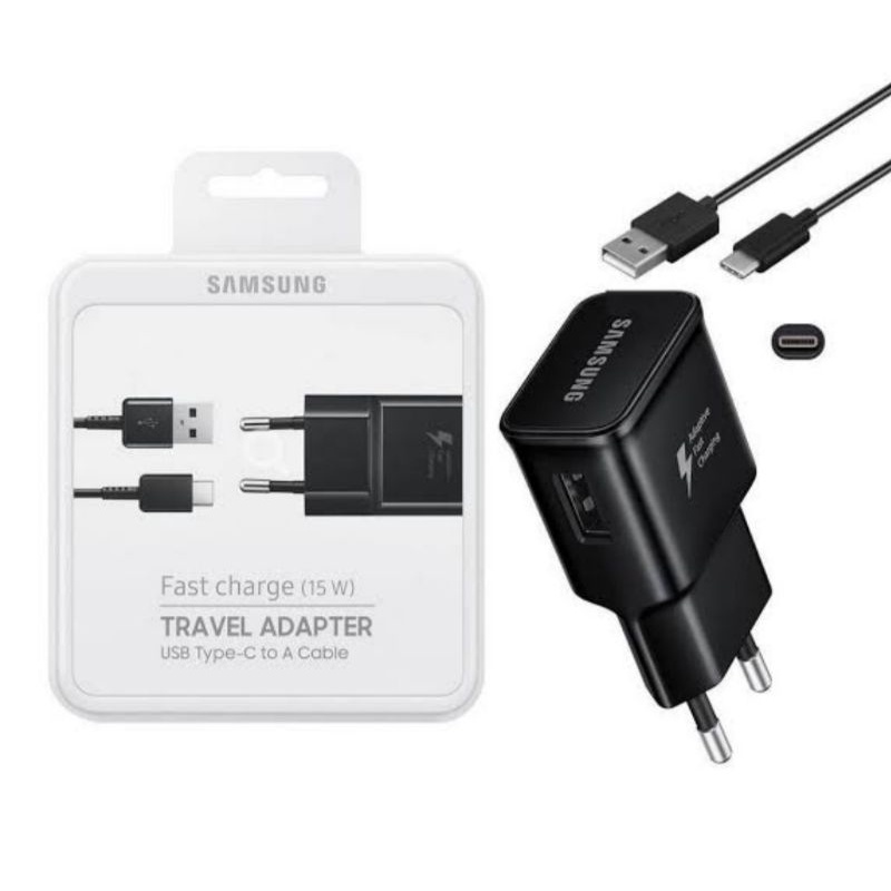 Charger Samsung 15W Original 100% Tipe-C Fast Charging