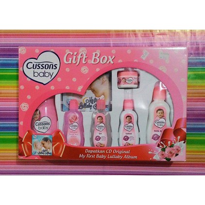 Cussons Baby Gift Box biru dan pink termurah parcel 1776