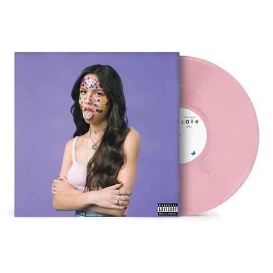 VINYL / PIRINGAN HITAM OLIVIA RODRIGO - SOUR