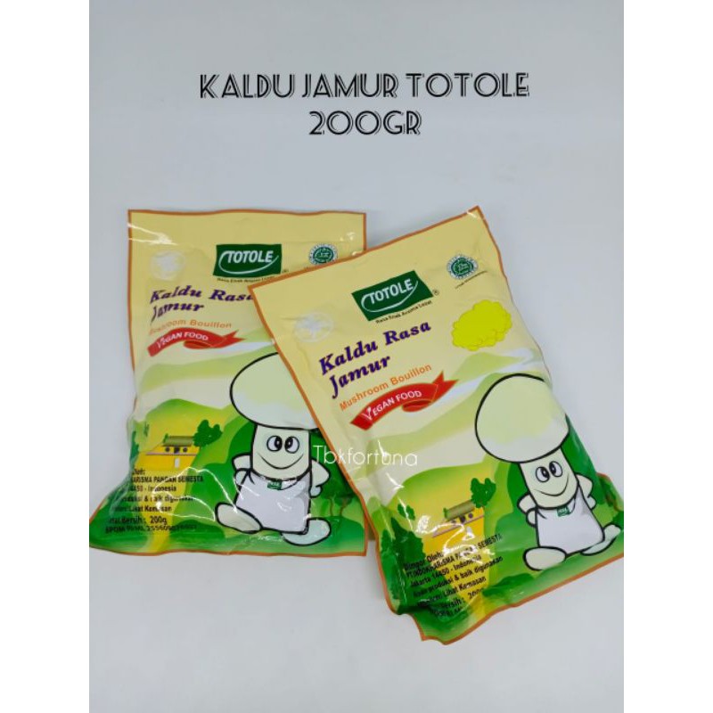 

Kaldu Jamur Totole 200gr