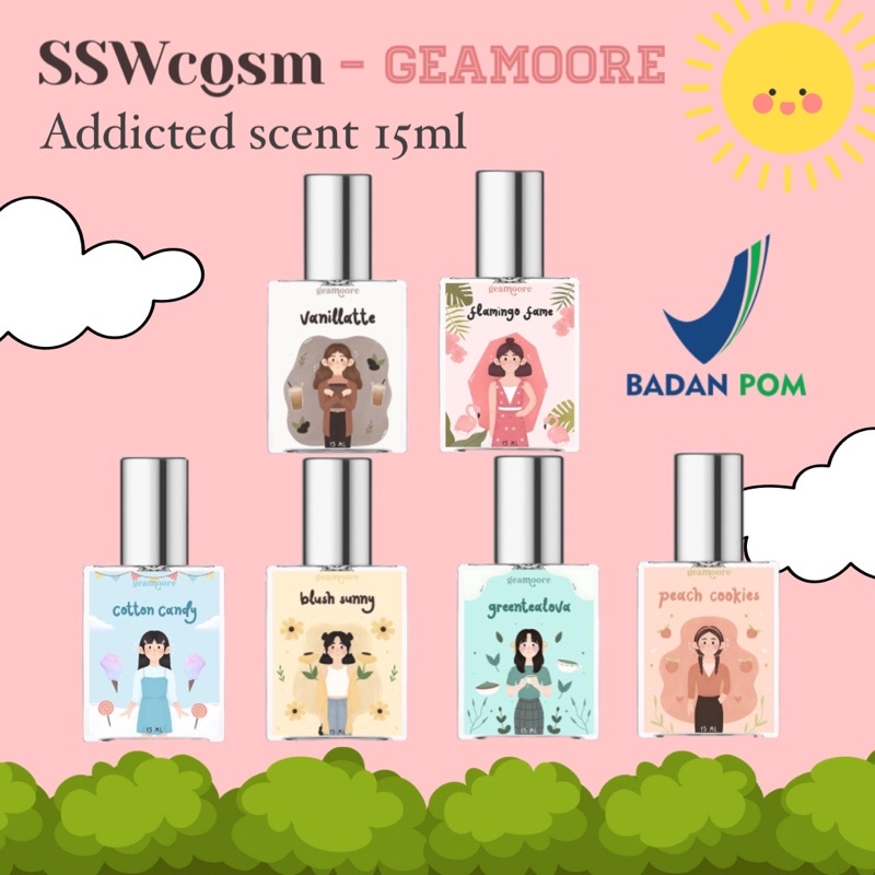 Geamoore Addicted Parfum Spray 15ml BPOM-1