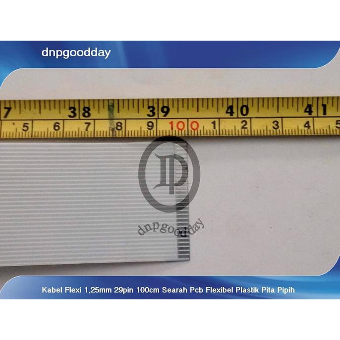 

Kabel Flexi 1,25Mm 29Pin 100Cm Searah Pcb Flexibel Plastik Pita Pipih Dnpgood11 Ayo Beli