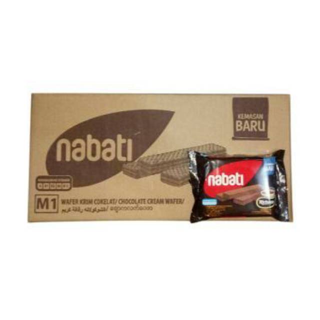 

RICHEESE NABATI KEJU/COKLAT 1 DUS ISI 60PCS