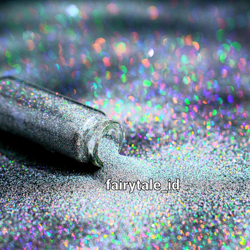 Glitter Hologram Halus 0,2mm/ Glitter Hologram Rainbow / Glitter Henna/Serbuk Glitter Halus