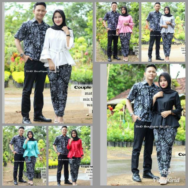 Couple Manggar || couple rok n Blouse batik masa kini