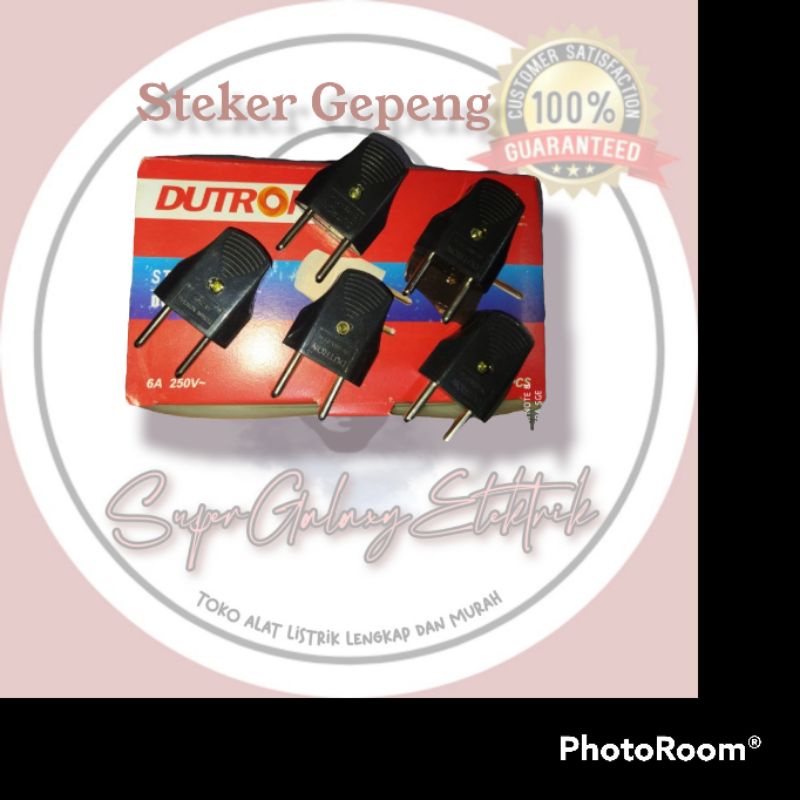 Steker Gepeng Dutron