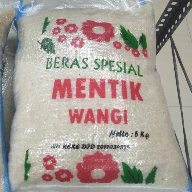 Beras Mentik Wangi 5kg Aroma Spesial Indonesia