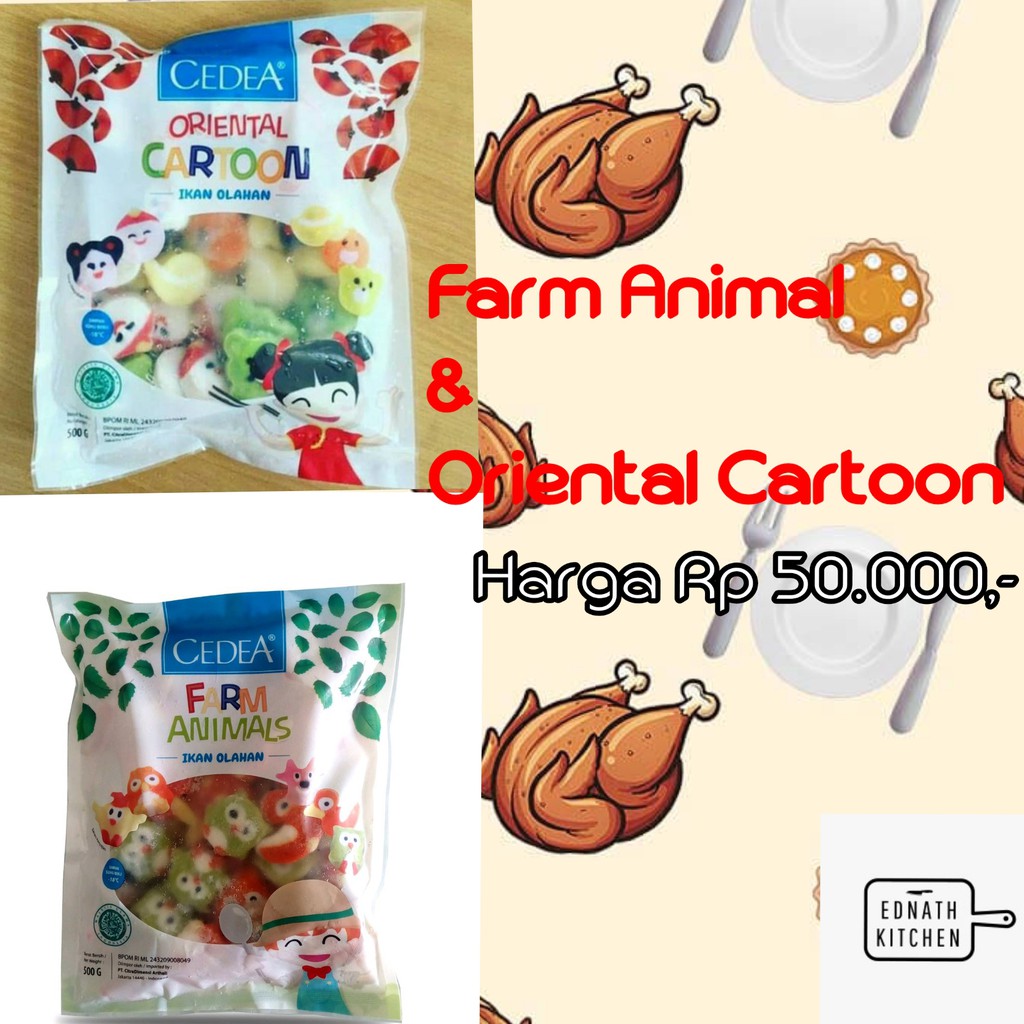 

CEDEA Variasi Animal & Oriental Cartoon
