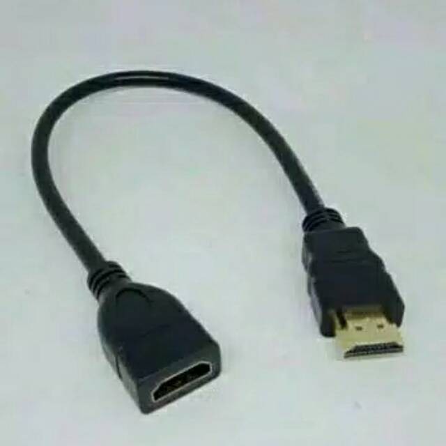 HDMI Extention Kabel HDMI Male To Female 30cm Kabel Perpanjangan HDMI