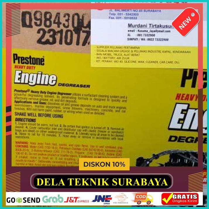 CLEANER BLOK MESIN - PRESTONE HEAVY DUTY ENGINE DEGREASER INSTANT BERKUALITAS