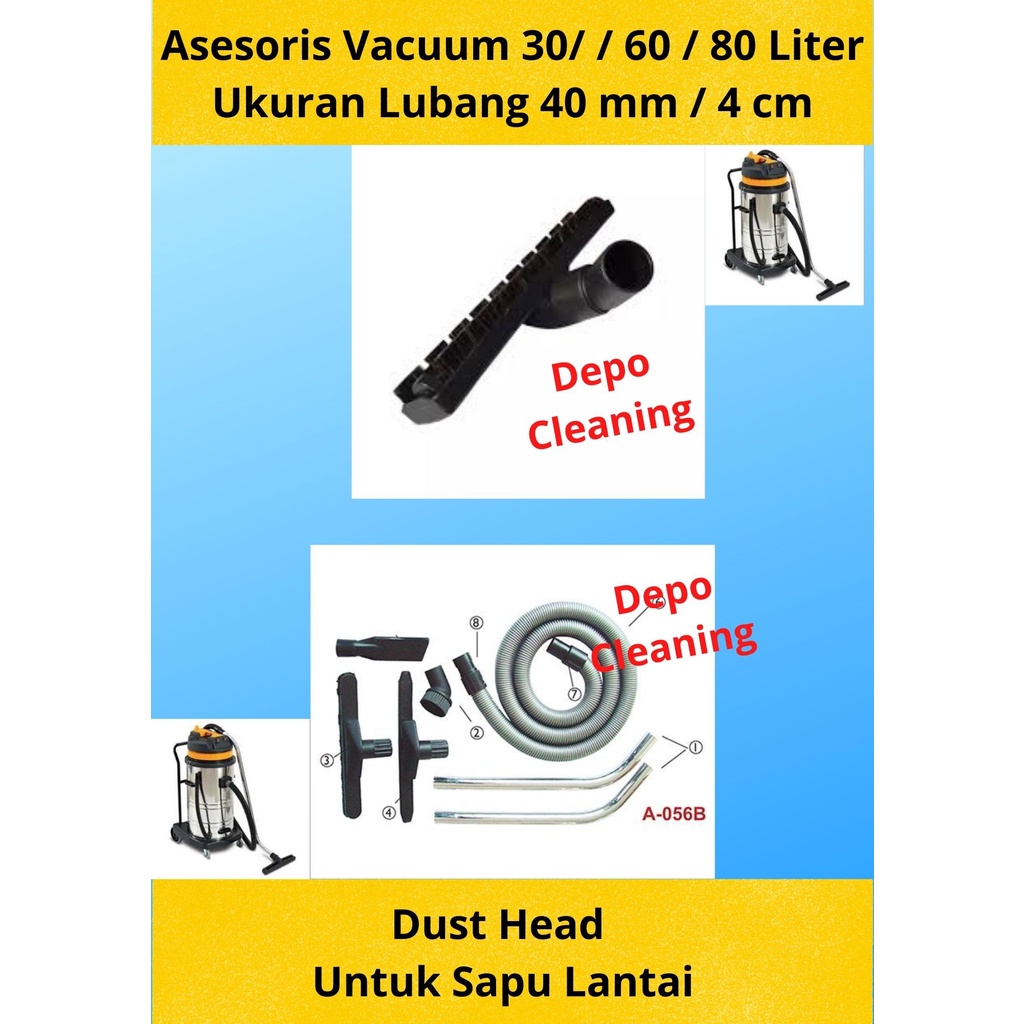 Jual Spare Part Vacuum Cleaner 30/60/80/90 Liter id hose 44mm Shopee