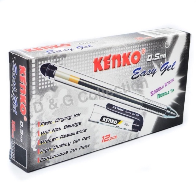 

PEN KENKO EASY GEL / PULPEN KENKO EASY GEL HITAM 0,5mm