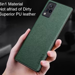 VIVO V21 / V21 5G PRO SOFT CASE CANVAS CROSS PATTERN L0N1