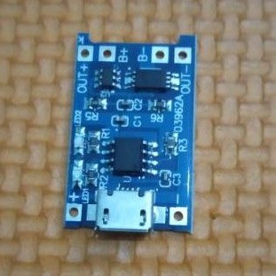 Module Charger Baterai Lithium TP4056 Combo + Protection