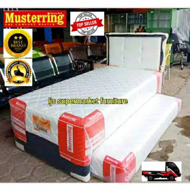 SPRING BED 2 IN 1 KASUR MURAH SPRING BED MUSTERING 2 IN 1 MURAH MATRAS MURAH BUSA MURAH