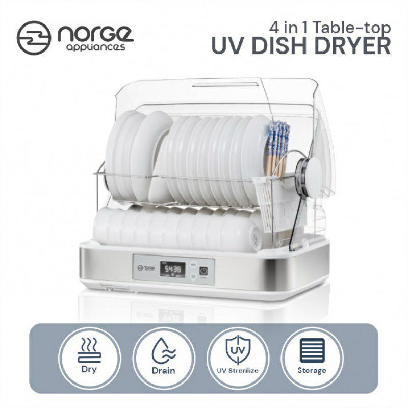 Norge 4in1 Table Top UV Dish Dryer