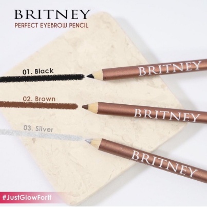 * NCC * Britney Pensil Alis Perfect Eyebrow Pencil Eye Brow by Purbasari