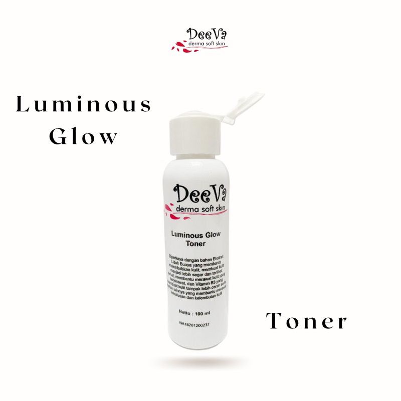 LUMINOUS GLOW TONER by DEEVA DERMA SOFT SKIN