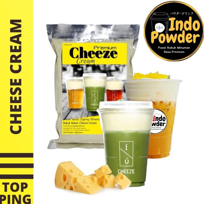 

[ COD ] Bubuk Topping Cheese Cream / Topping Cheese Tea Cream 1 Kg LIMITED EDITION Kode 1029