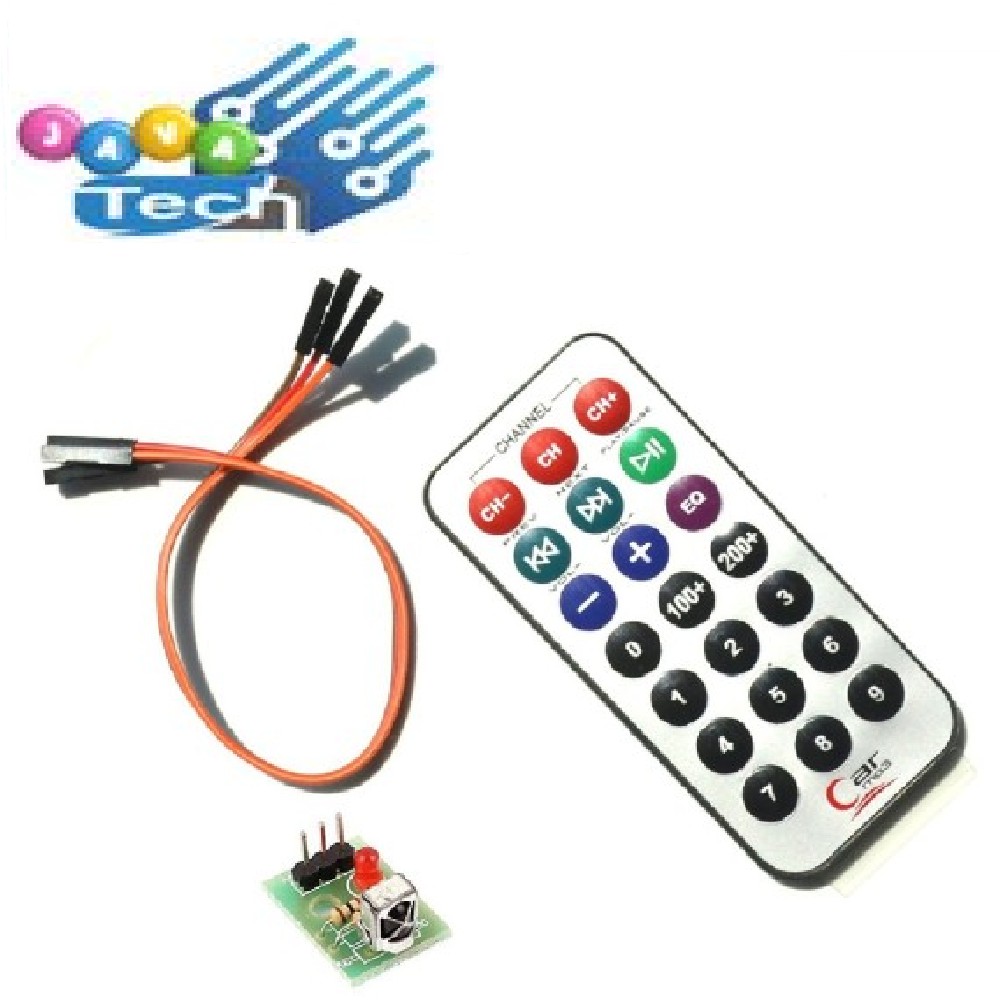 Modul Kit Remot &amp; Penerima HX1838 IR Remote Control Infrared Module