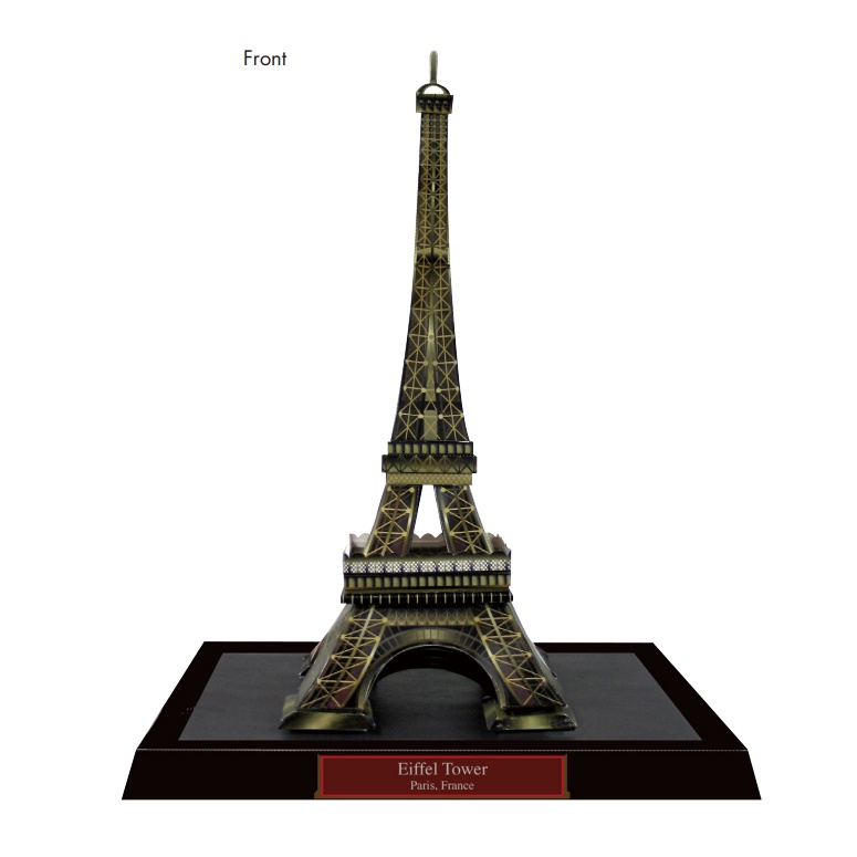 Jual Papercraft Eiffel Tower (Kerajinan Kertas Menara Eiffel) DIY