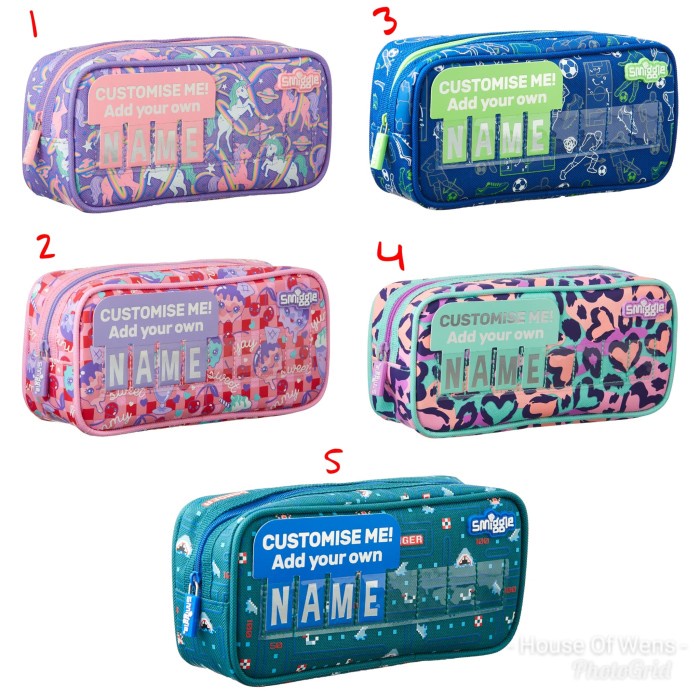 Jual Lucu Smiggle Id Plus Cruiser Pencil Case Tempat Pensil Smiggle