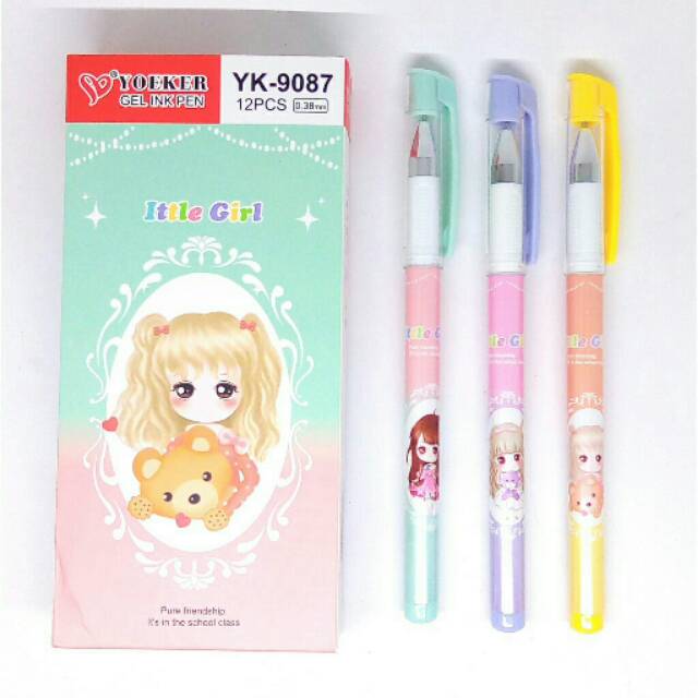 

Pulpen gel little girl