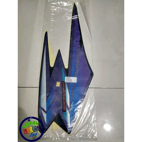 List Striping Tangki Dan Box Aki Olsam Rx King 2002 Hitam Biru