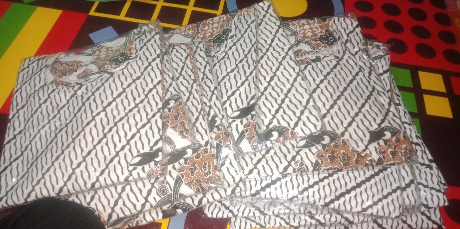 Rama Shinta Couple - Batik Couple M L Xl Xxl Modern - Batik Morena