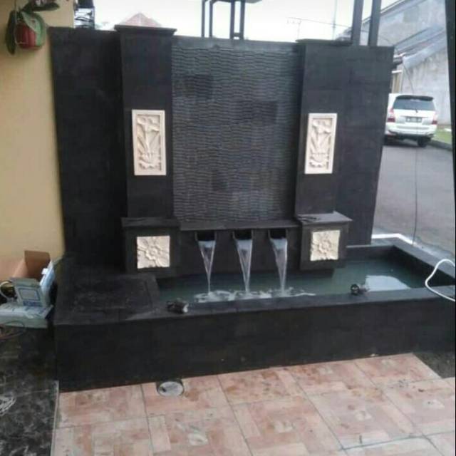 Kolam minimalis murah - jasa pembuatan kolam - kolam ikan