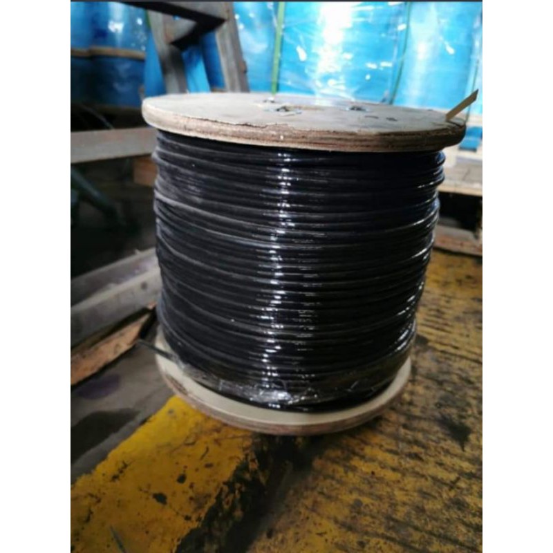 Jual Tali Sling Home Gym kawat Baja Hitam PVC 5mm Shopee Indonesia