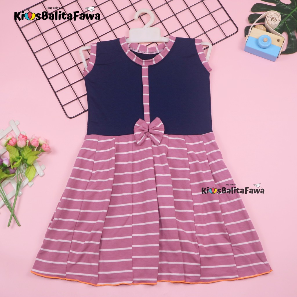 Dress Sinta uk 5-6 Tahun / Dress Lengan Dress Murah Dress Balita Dress Import Dress Anak Murah