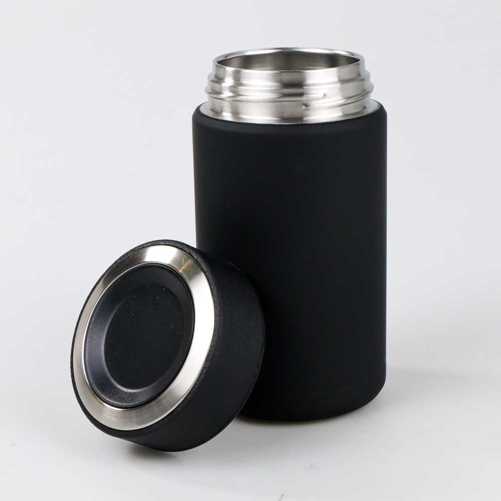 TD-AI04 One Two Cups Botol Minum Thermos Mini Stainless Steel 400ML - K623