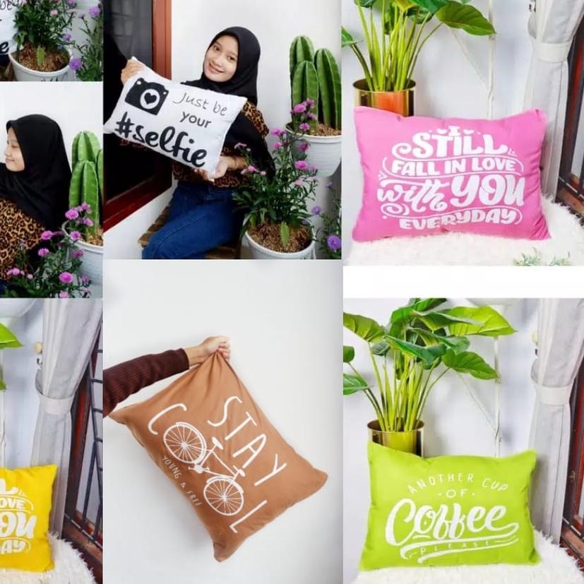 ♤ Bantal 35x50 cm / Bantal Duduk / Bantal Kursi / Bantal Kantor / Bantal Anak / Bantal Santai ☜