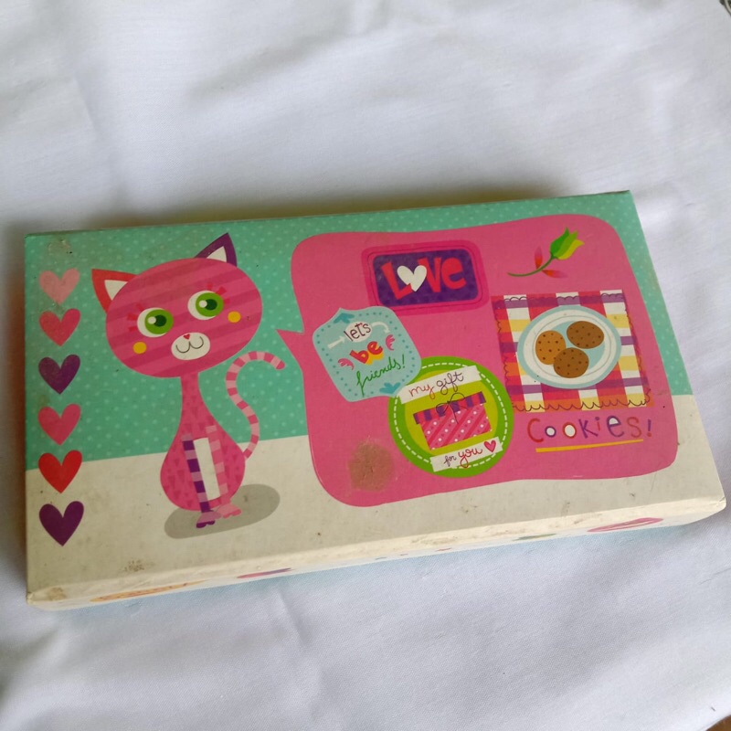 

Preloved|tempat pensil karton magnet