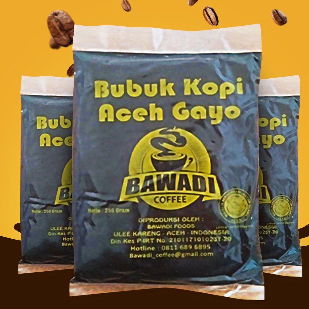 Bawadi Kopi Robusta Sareng 1 kg Kopi Aceh Gayo