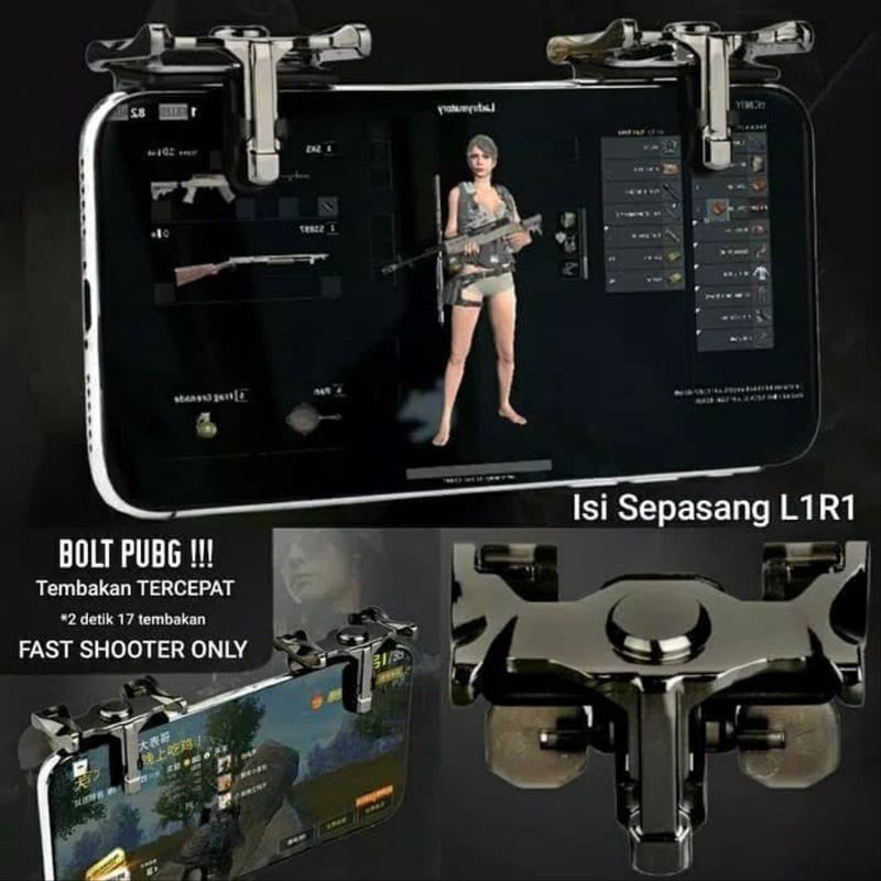 Tombol Trigger King PUBG/FF (L1+R1) Type King