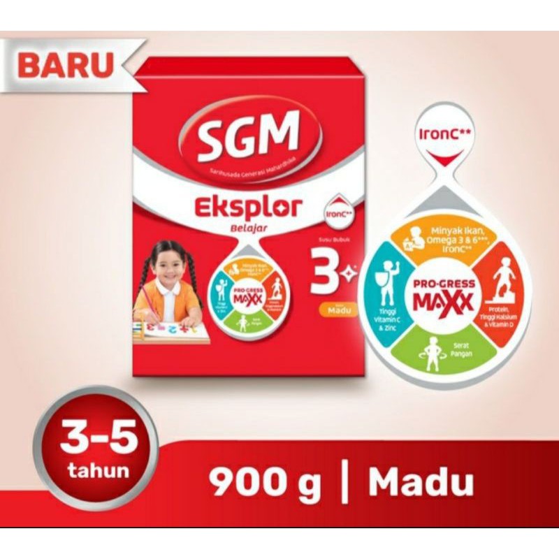 

Buy 2 Get 1 Free. SGM 3+ Madu 900g "GRATIS POUCH CANTIK