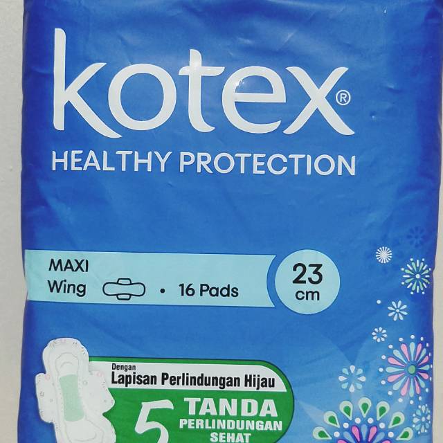 Pembalut wanita kotex sayap