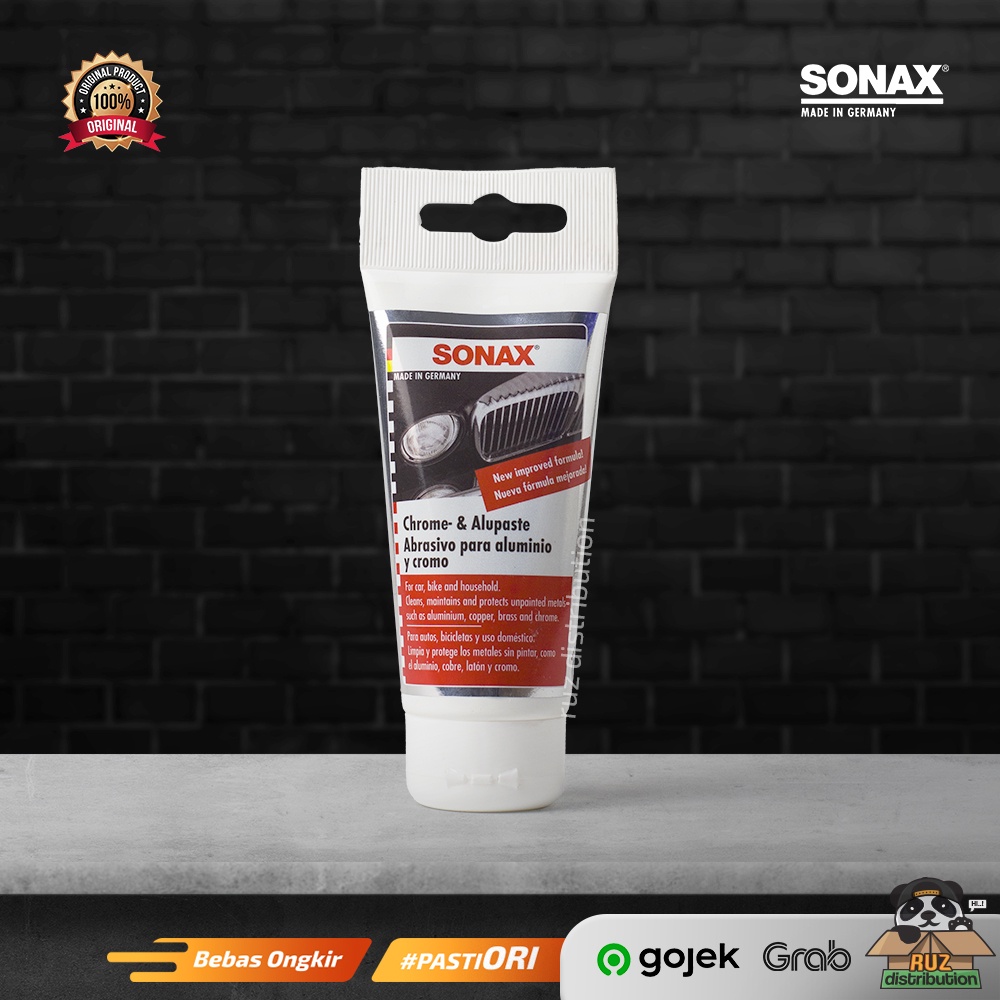 Sonax Chrome &amp; Alu Paste 75 ml