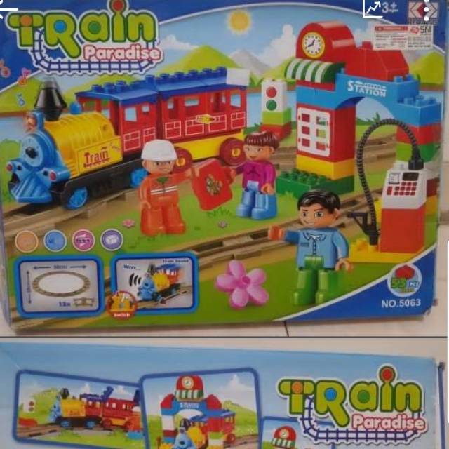 Thomas duplo dan lego rumah sakit