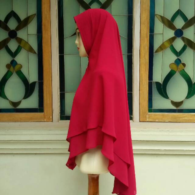 Khimar 2 layer