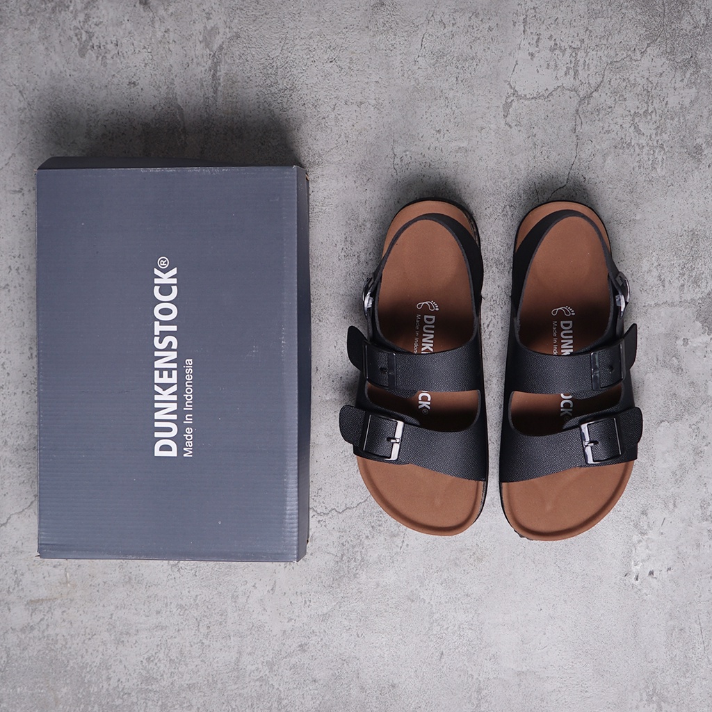 Sendal Murah Kekinian Terbaru 2022 Sandal Pria Cowok Cowo MILANO Sandals DUNKENSTOCK Series