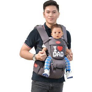 Promo !! Gendongan Bayi Hipseat Dialogue baby- Gendongan bayi Depan saku i love mom