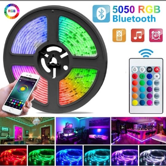 lampu selang led strip warna warni lampu tumblr sx-556